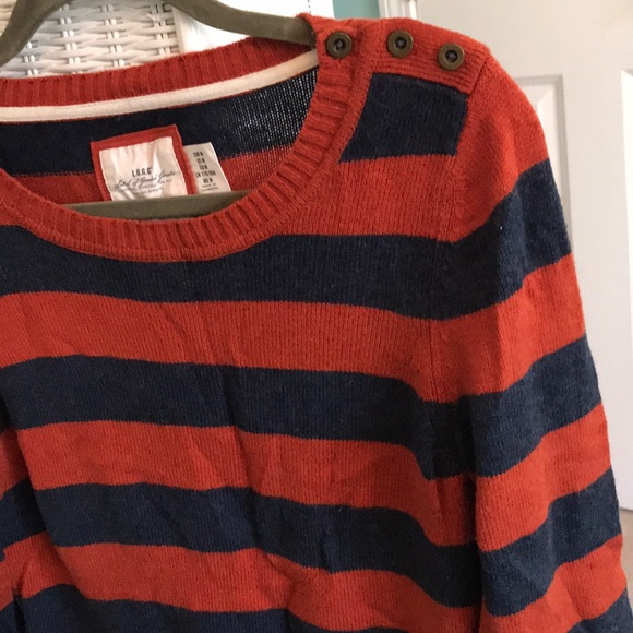 h&m striped pullover